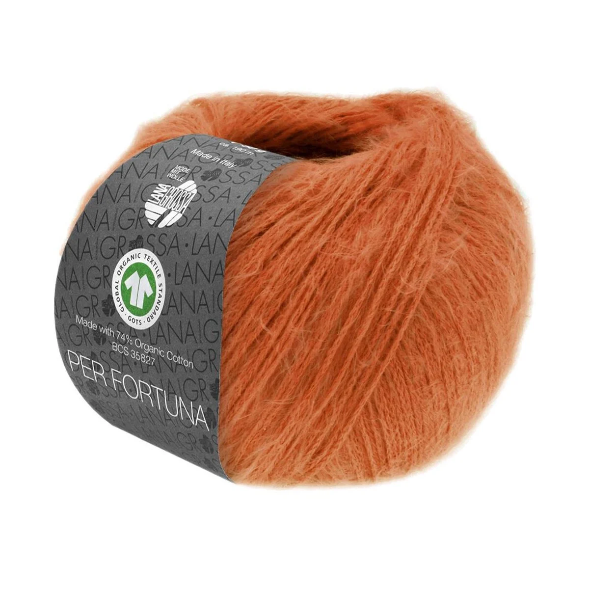 Lana Grossa - Per Fortuna GOTS 0056 zimt