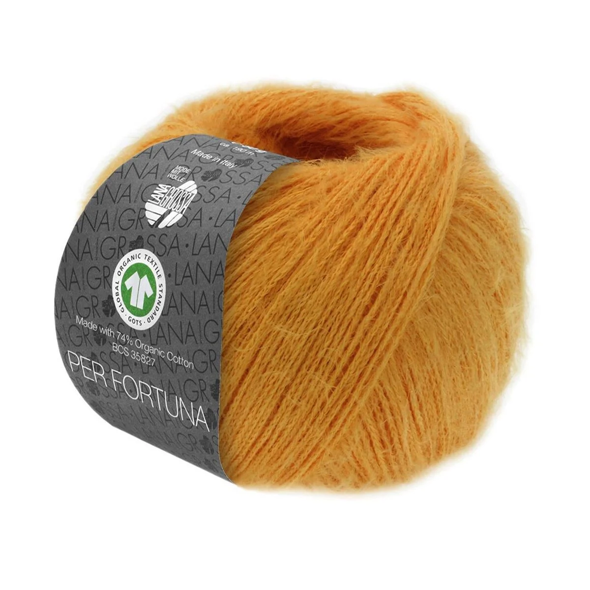 Lana Grossa - Per Fortuna GOTS 0057 maisgelb