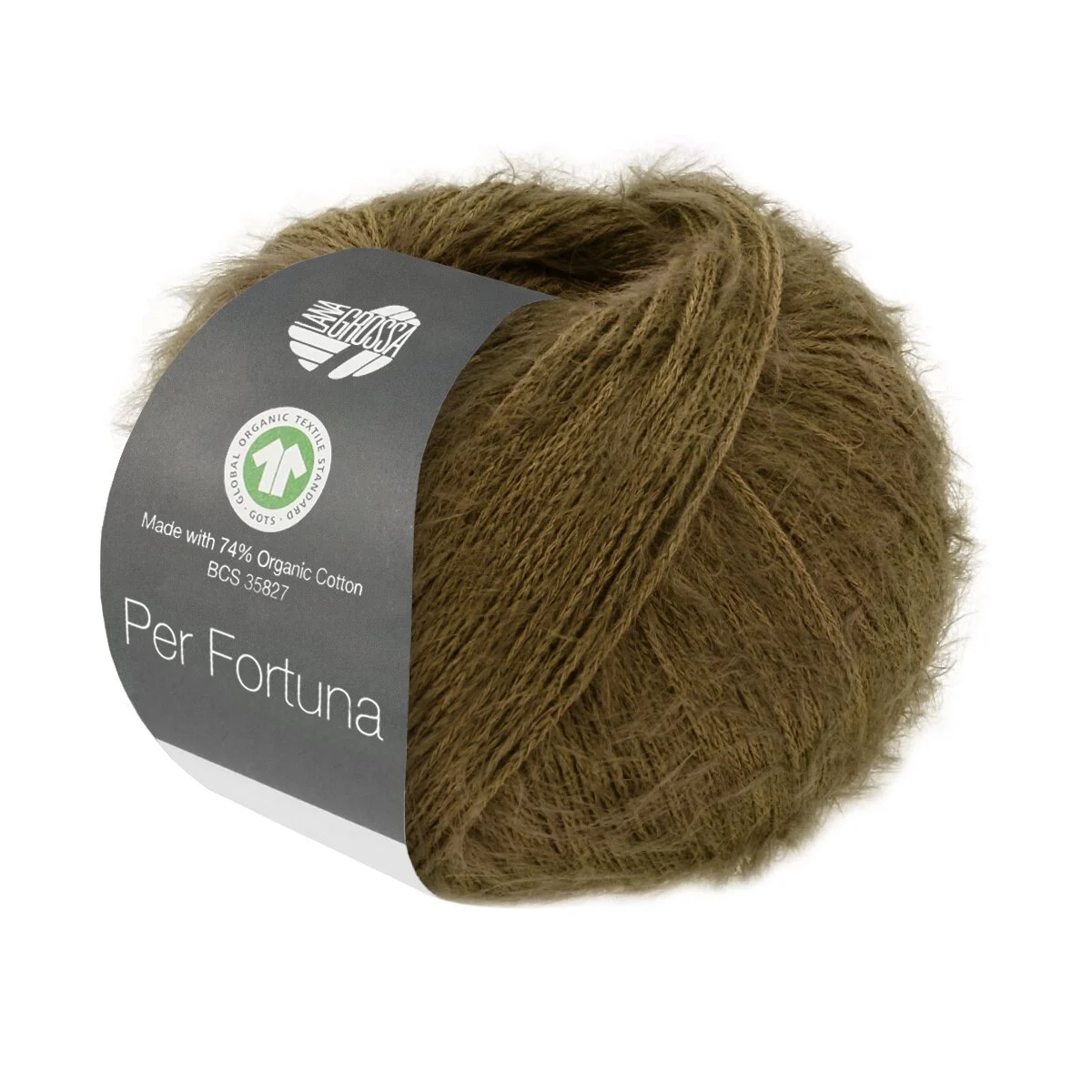 Lana Grossa - Per Fortuna GOTS 0066 braun