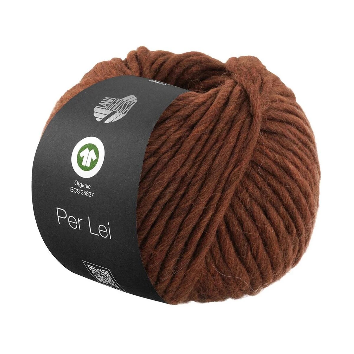 Lana Grossa - Per Lei GOTS 0047 schokobraun