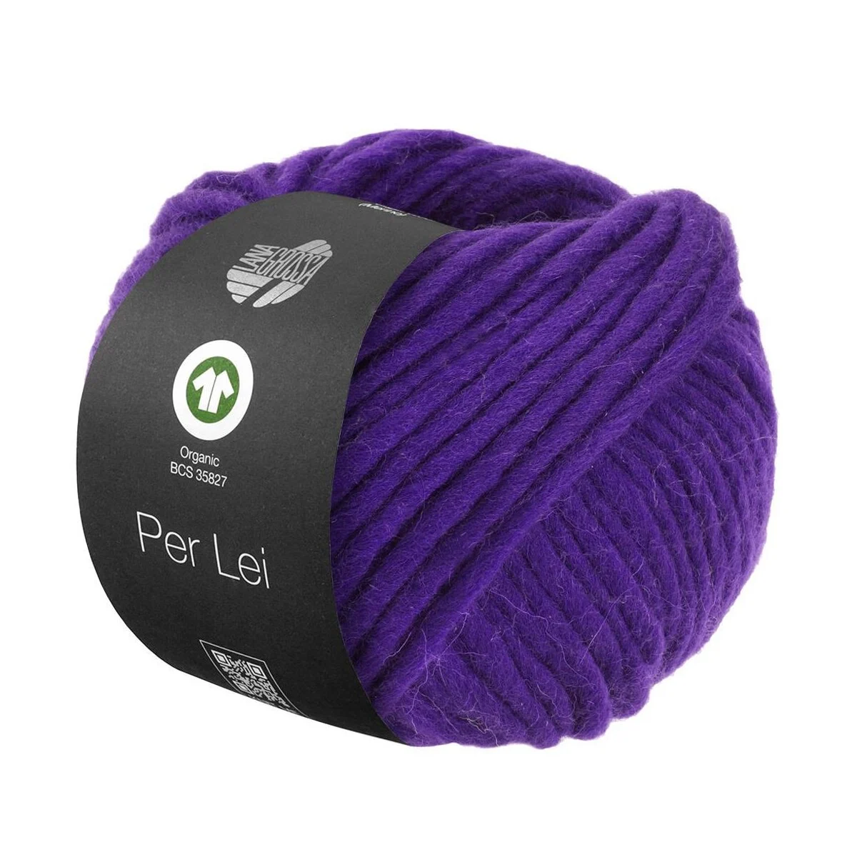 Lana Grossa - Per Lei GOTS 0054 dunkelviolett