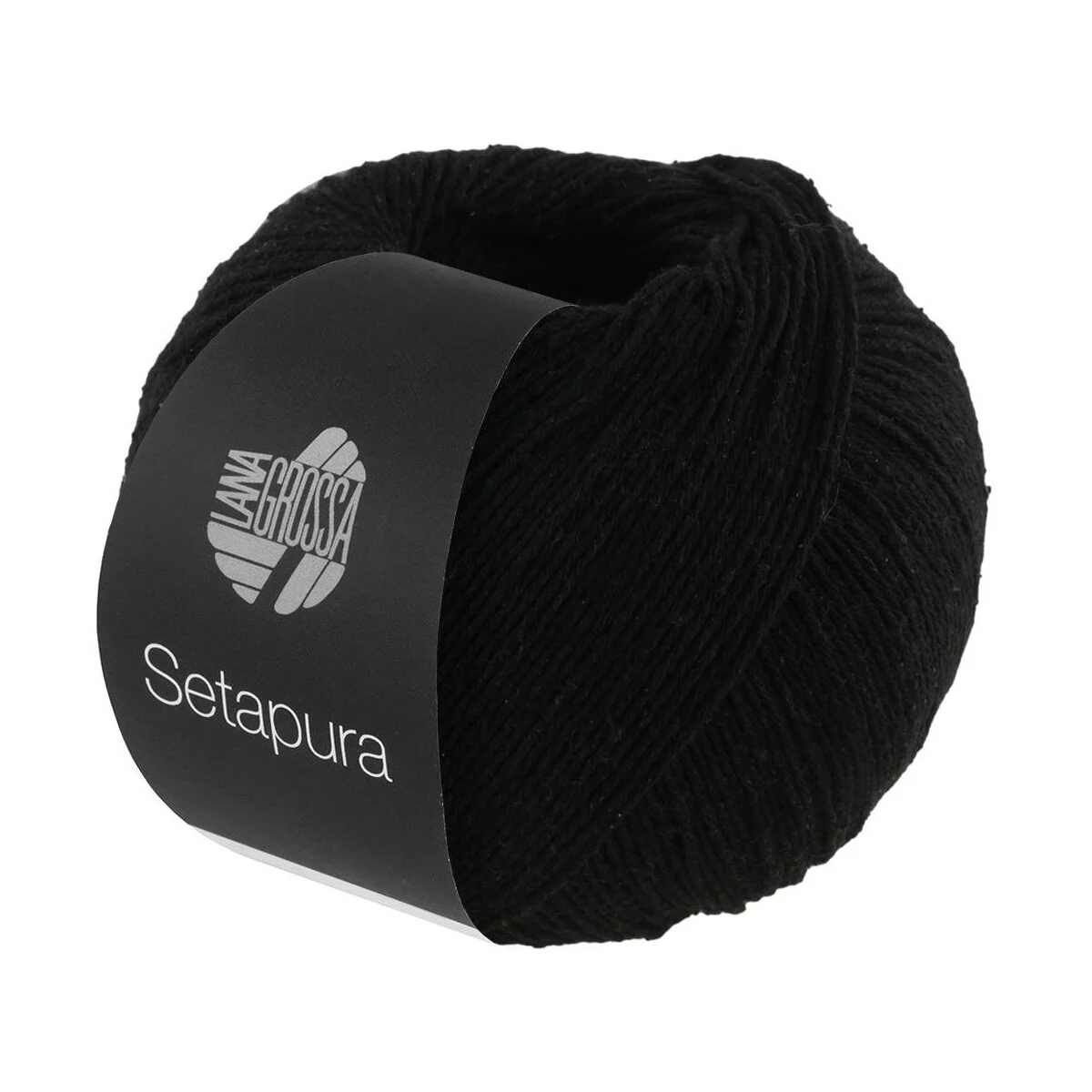 Lana Grossa - Setapura 0016 schwarz