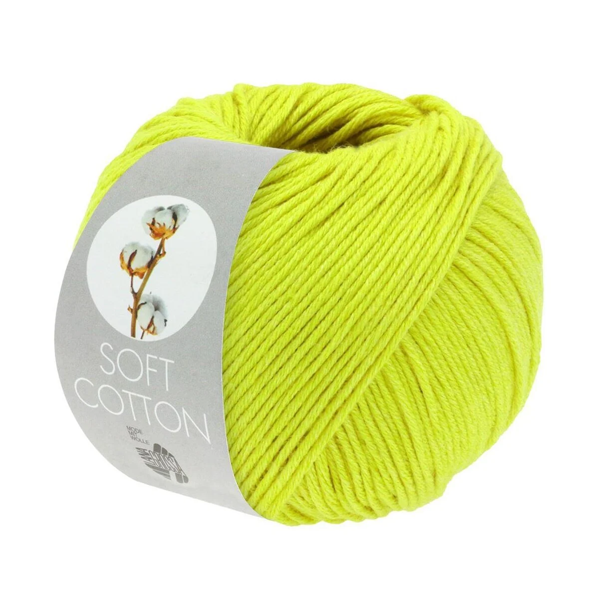 Lana Grossa - Soft Cotton 0049 neongrün