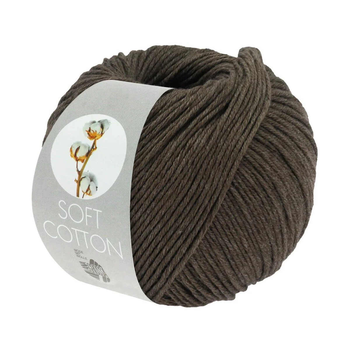 Lana Grossa - Soft Cotton 0054 dunkelgrau