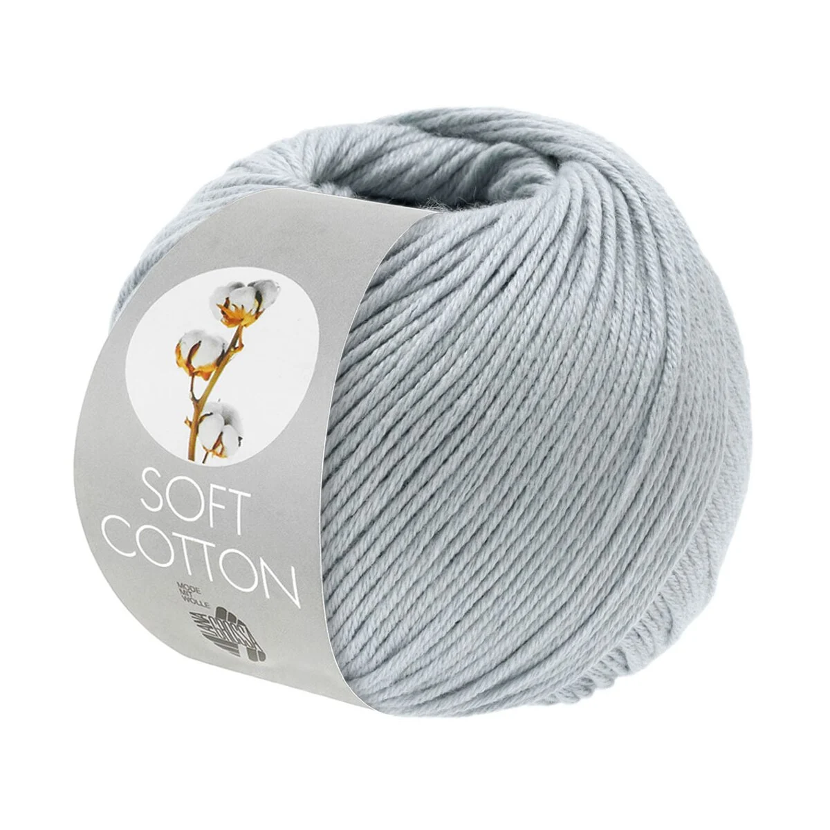 Lana Grossa - Soft Cotton 0056 eisblau