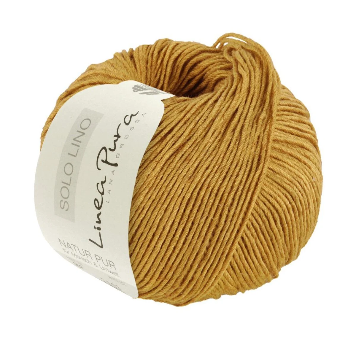 Lana Grossa - Solo Lino 0070 senfgelb