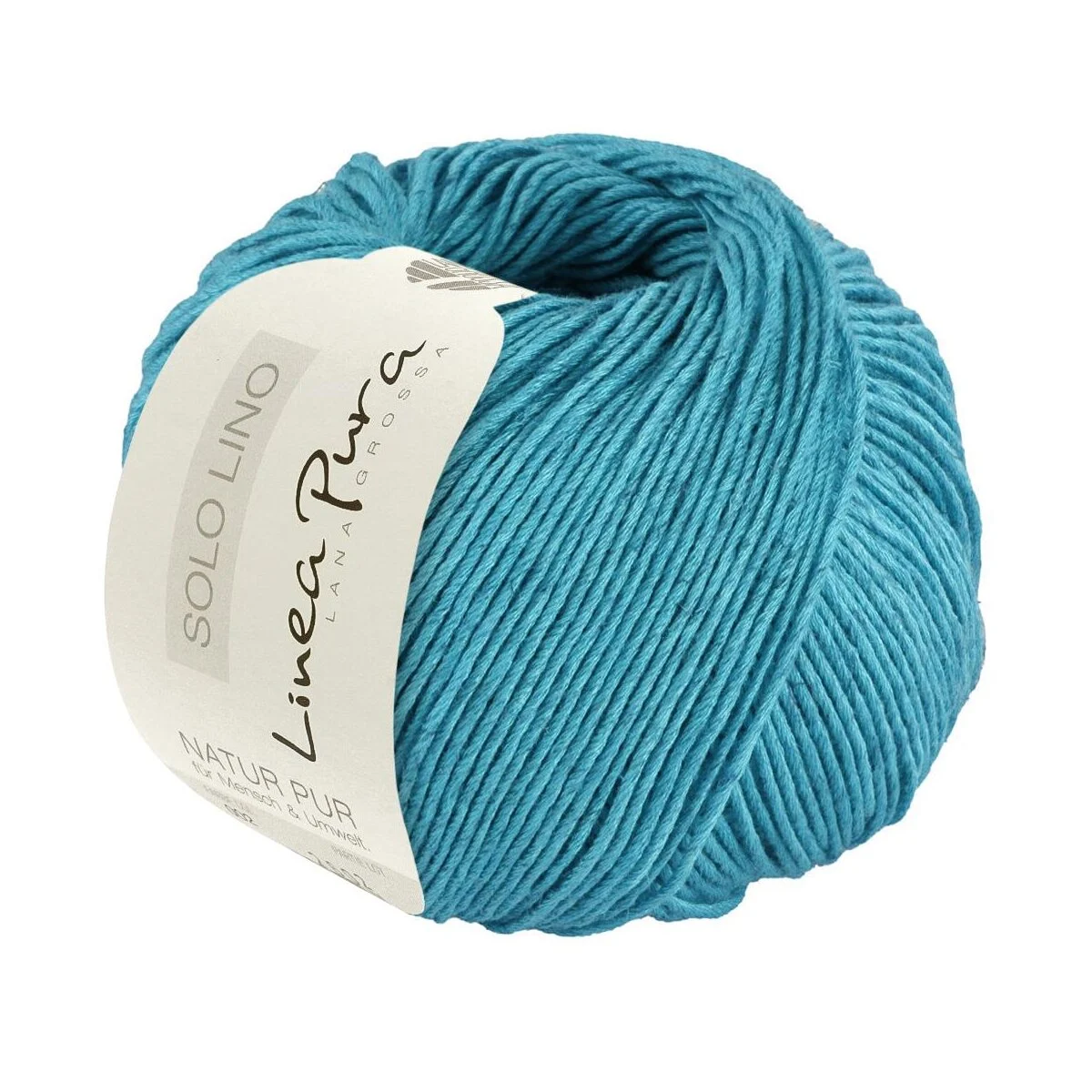 Lana Grossa - Solo Lino 0075 türkisblau