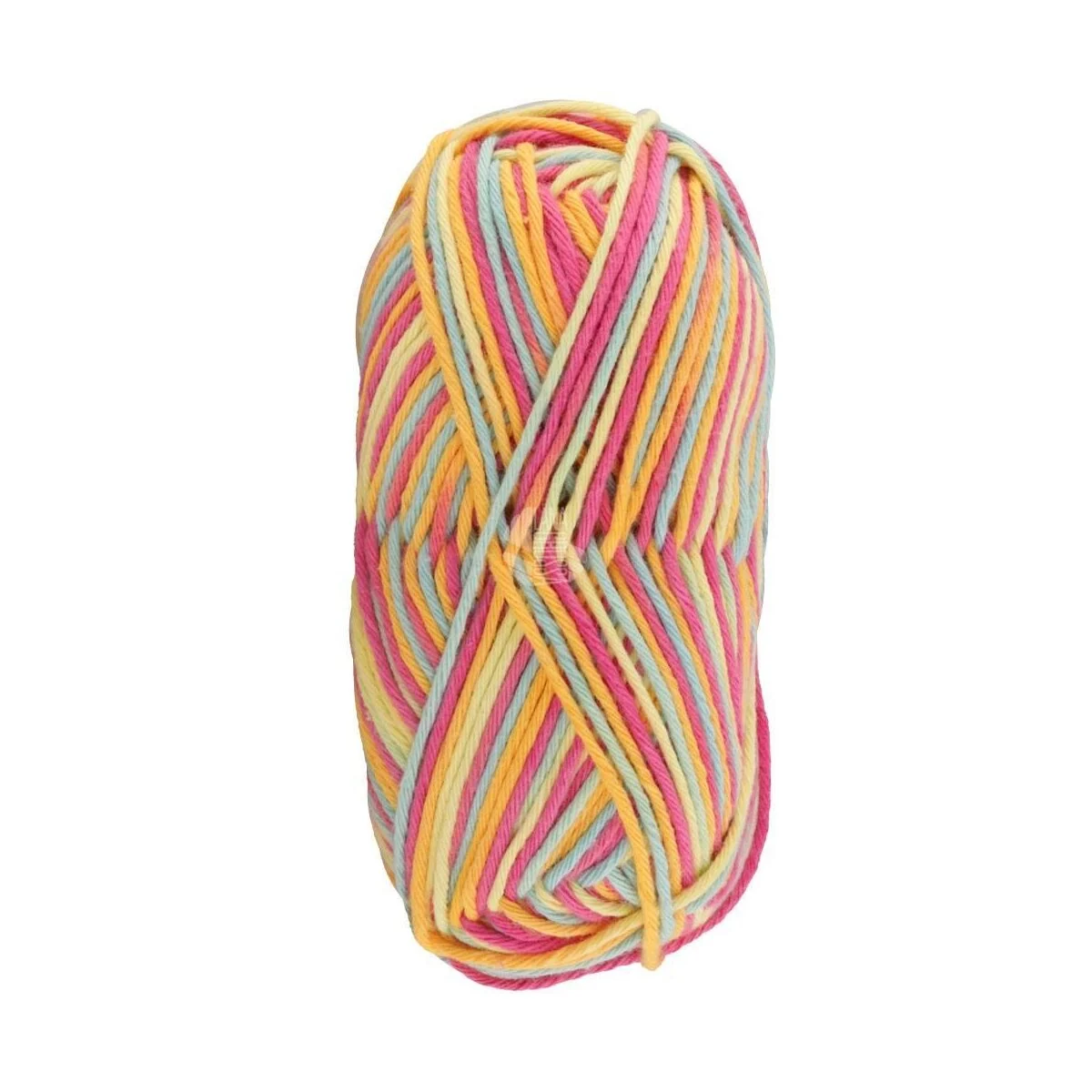 Lana Grossa - Star Print 0362 gelb orange pink mint