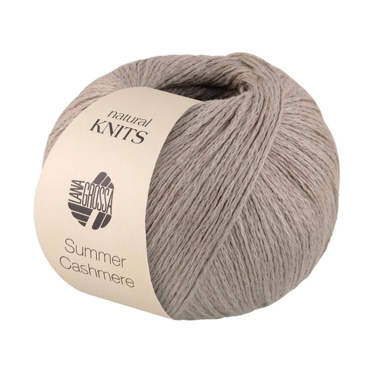 Lana Grossa - Summer Cashmere 0008 kieselgrau