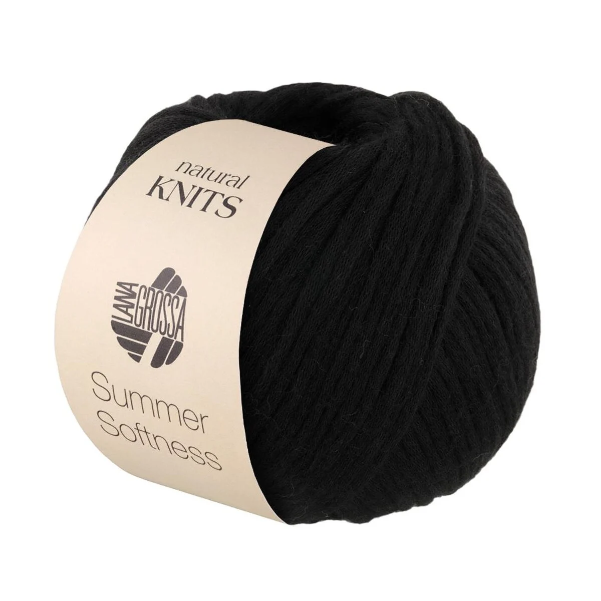 Lana Grossa - Summer Softness 0020 schwarz