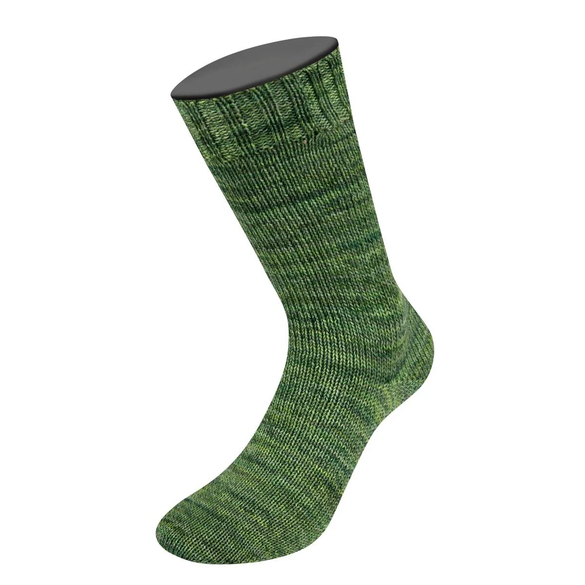 Lana Grossa - Vintage Socks 1016 hellgrün moos graugrün meliert