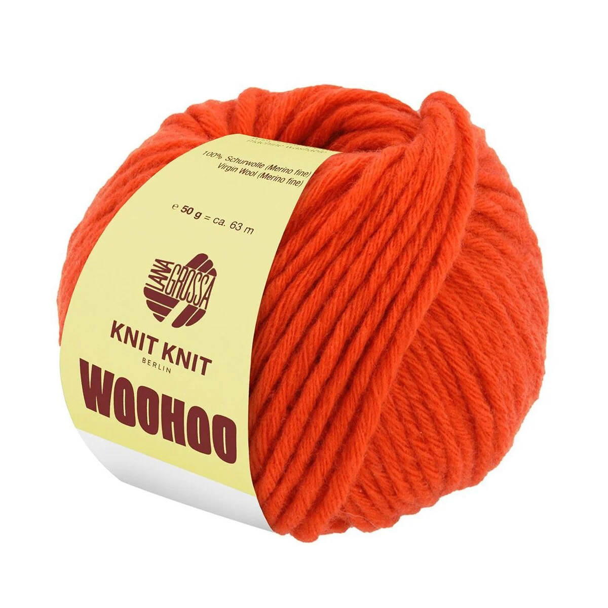 Lana Grossa - Woohoo 50g 0004 orange