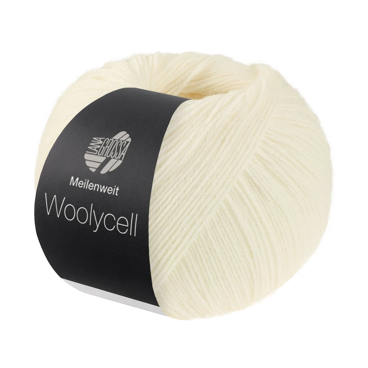 Lana Grossa - Woolycell 0001 weiß
