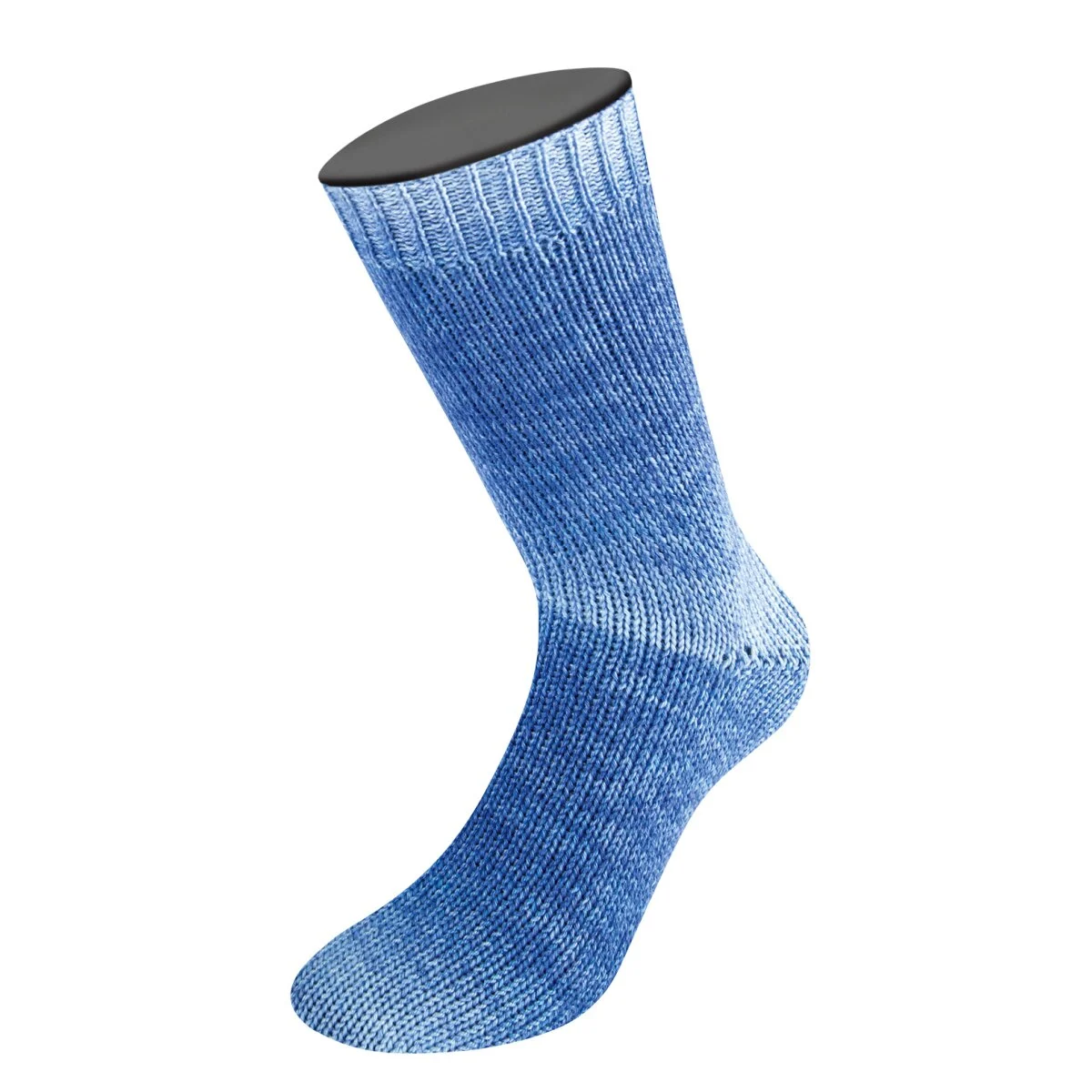 Lana Grossa - Woolycell Duo 6005 marine graublau hellblau