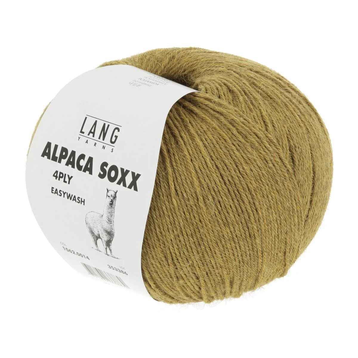 Lang Yarns - Alpaca Soxx 4-fach/4-PLY 0014 gelb melange