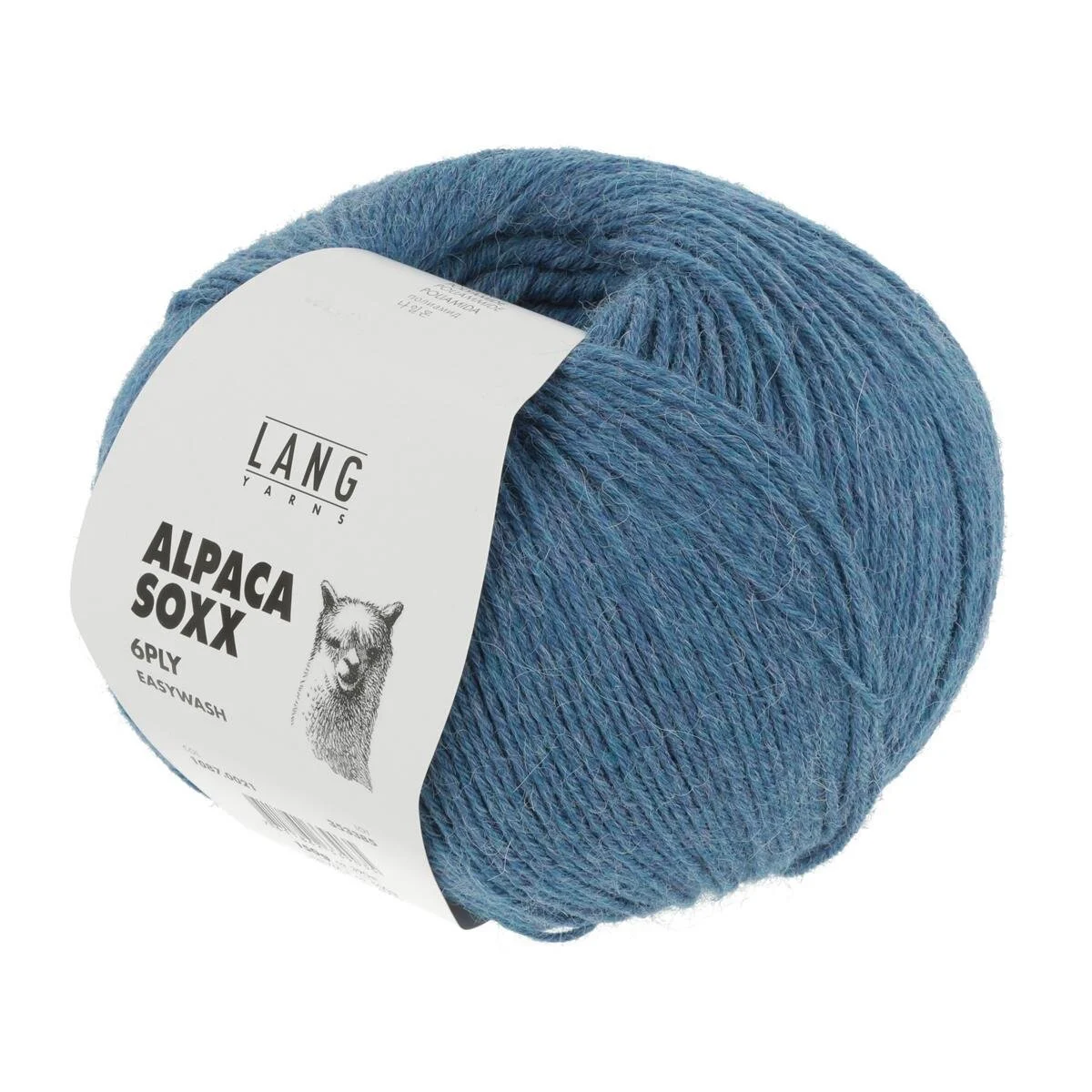 Lang Yarns - Alpaca Soxx 6-fach/6-PLY 0021 azur melange