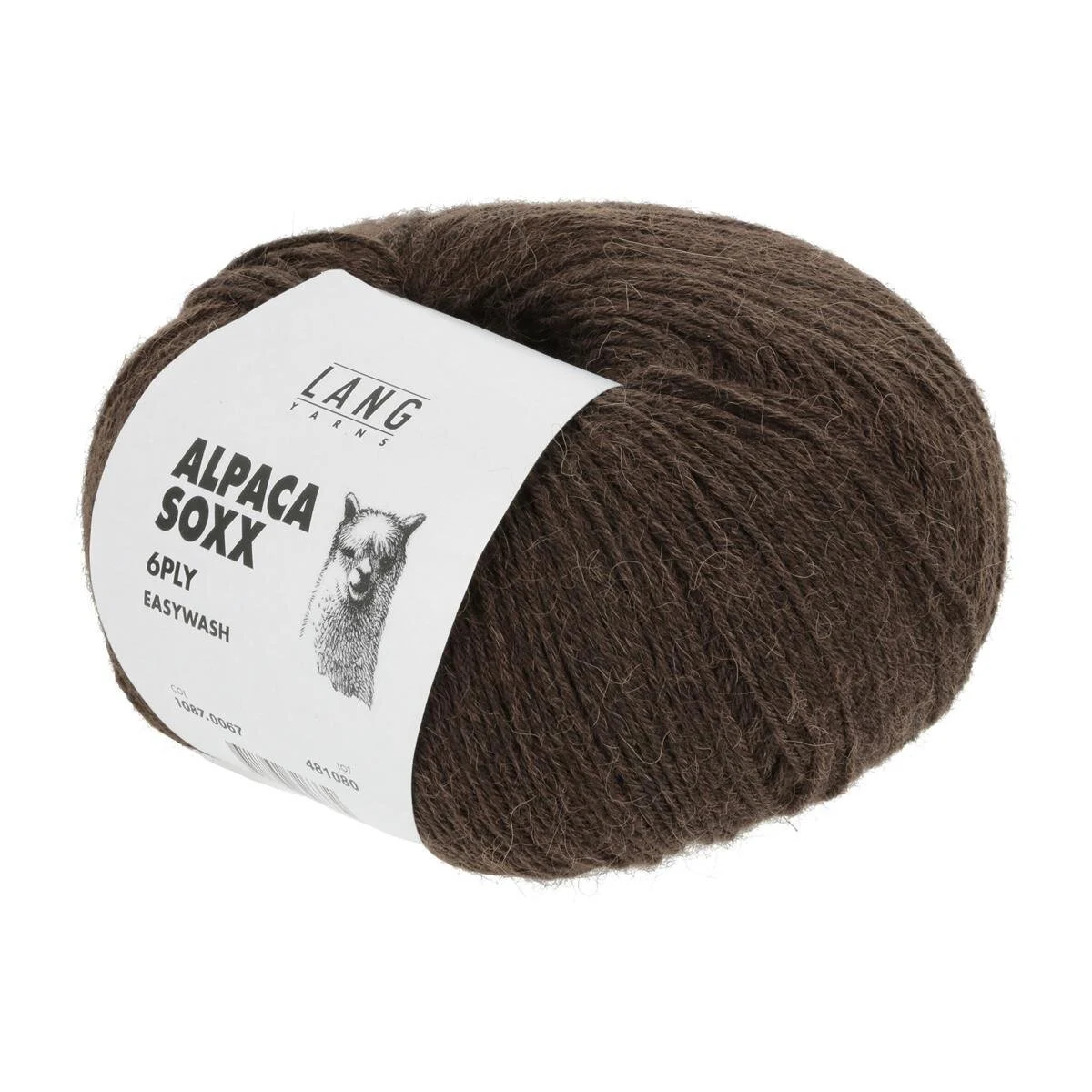 Lang Yarns - Alpaca Soxx 6-fach/6-PLY 0067 braun