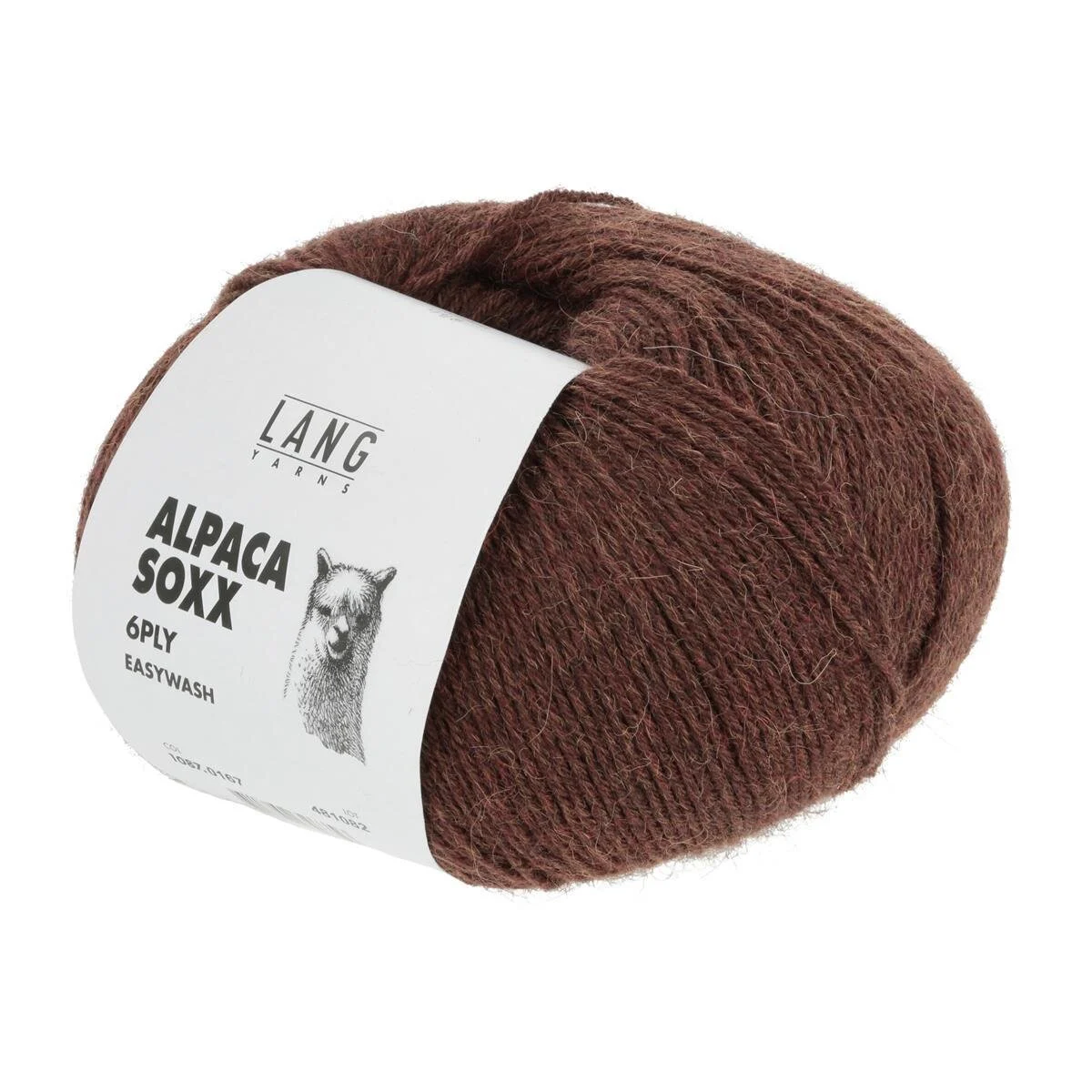 Lang Yarns - Alpaca Soxx 6-fach/6-PLY 0167 zimt melange