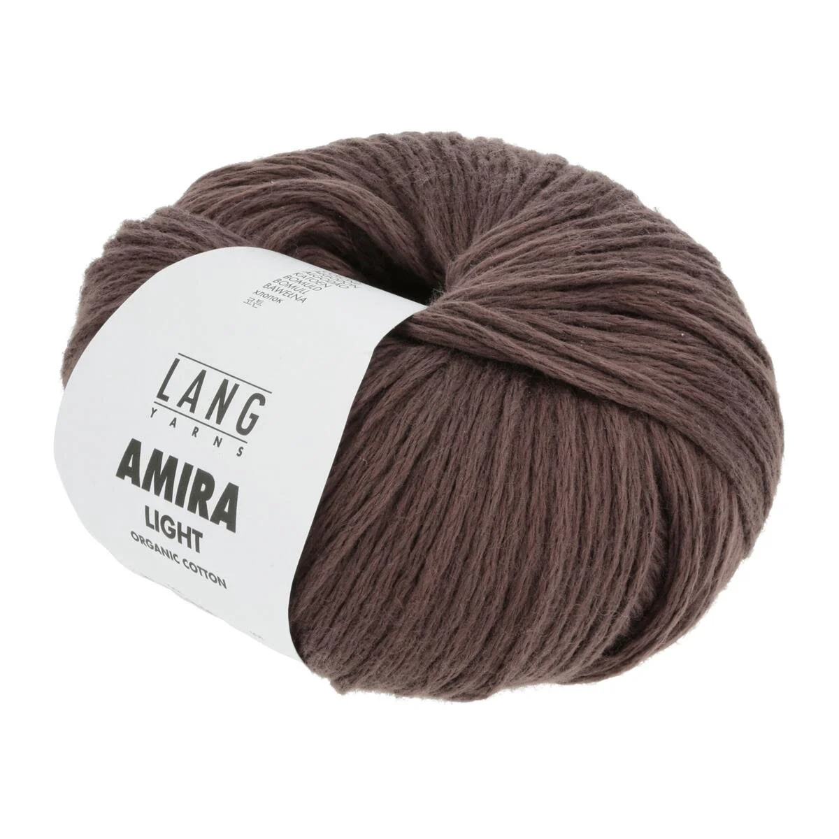 Lang Yarns - Amira Light 0068 dunkelbraun