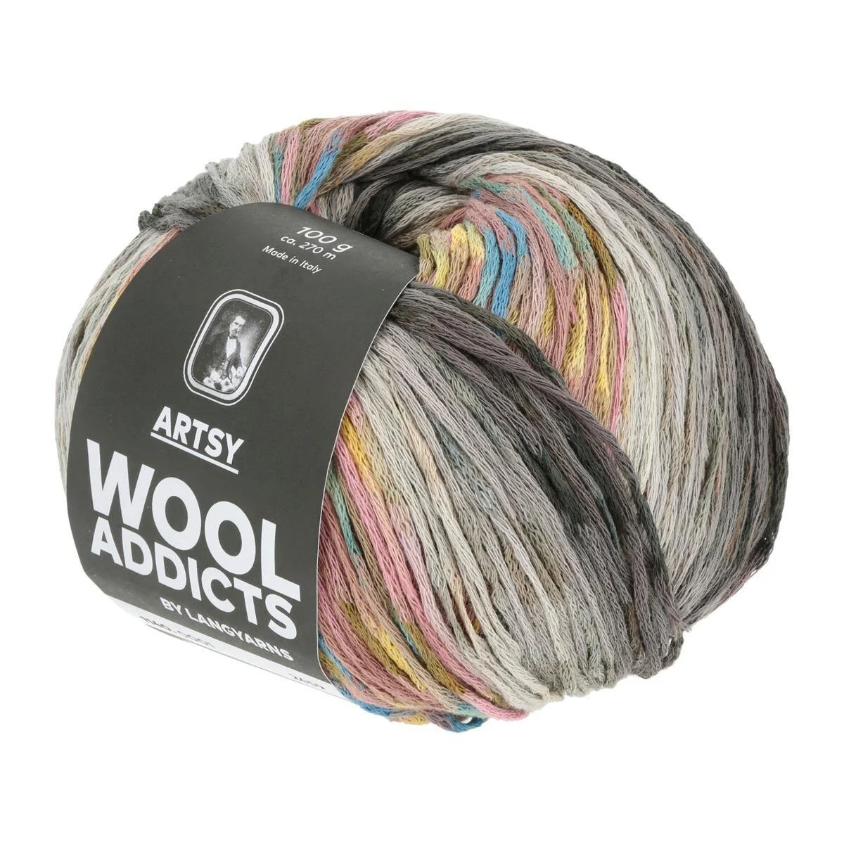 Lang Yarns - Artsy 0001 grey rose