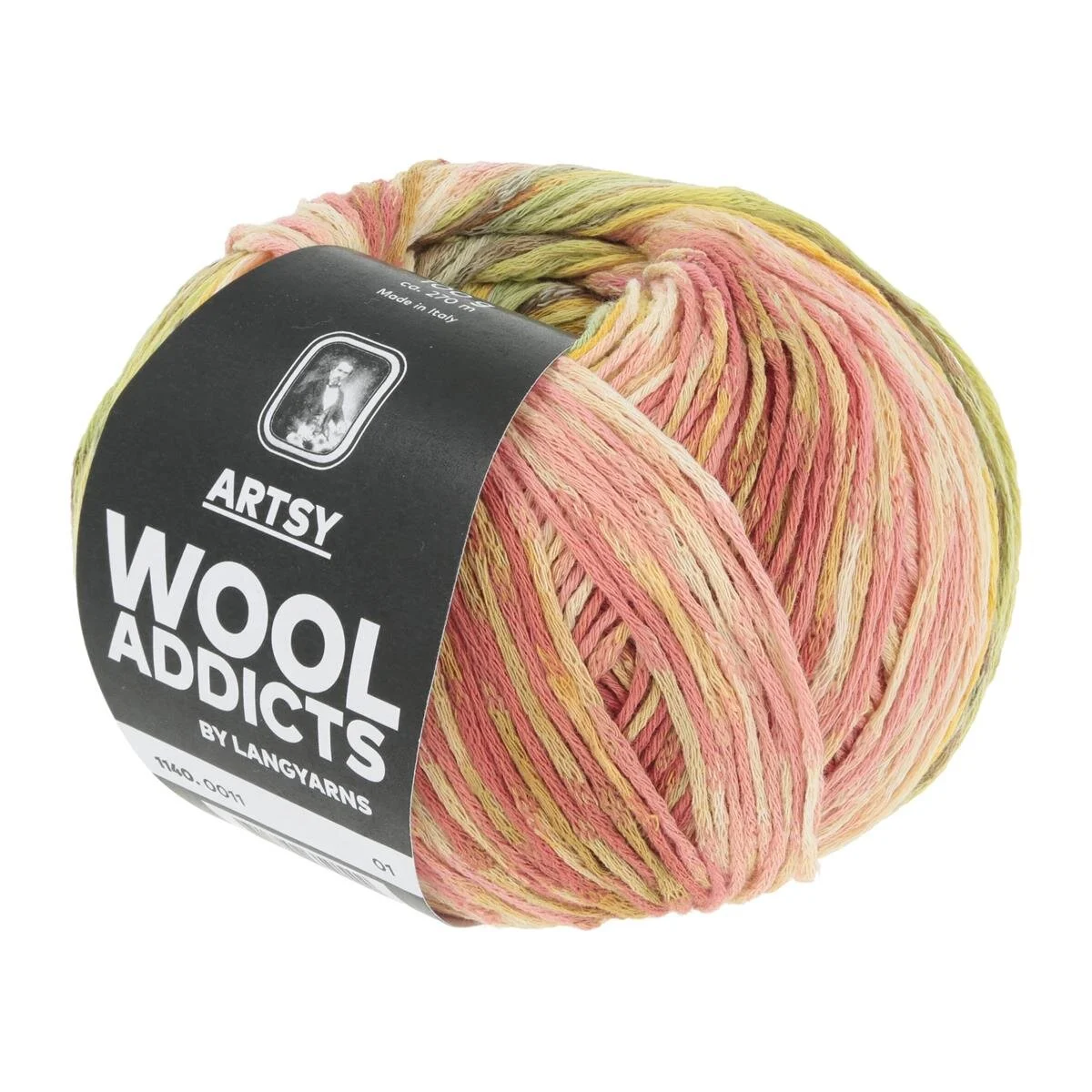 Lang Yarns - Artsy 0011 yellow rose