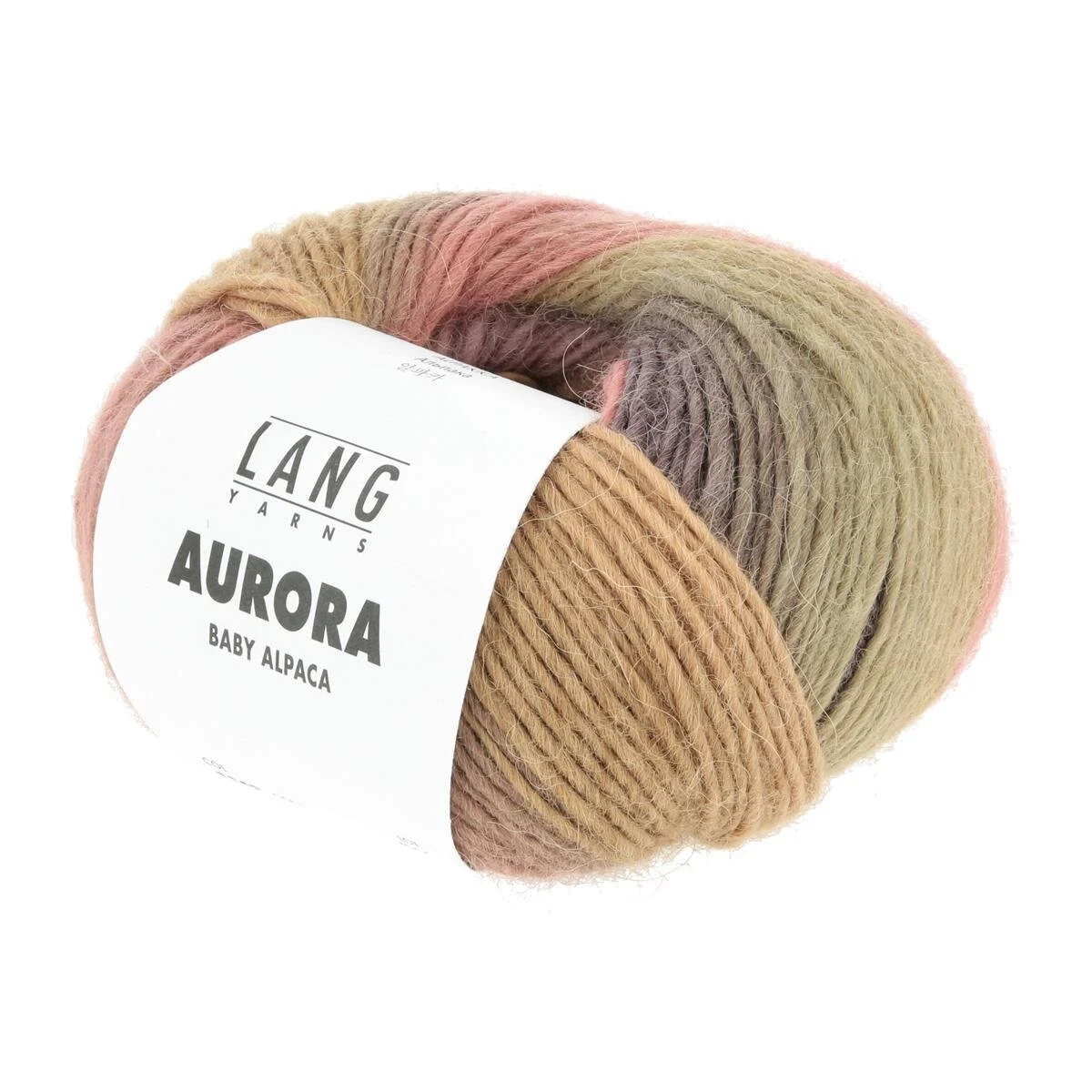 Lang Yarns - Aurora 0001 koralle braun violett olive