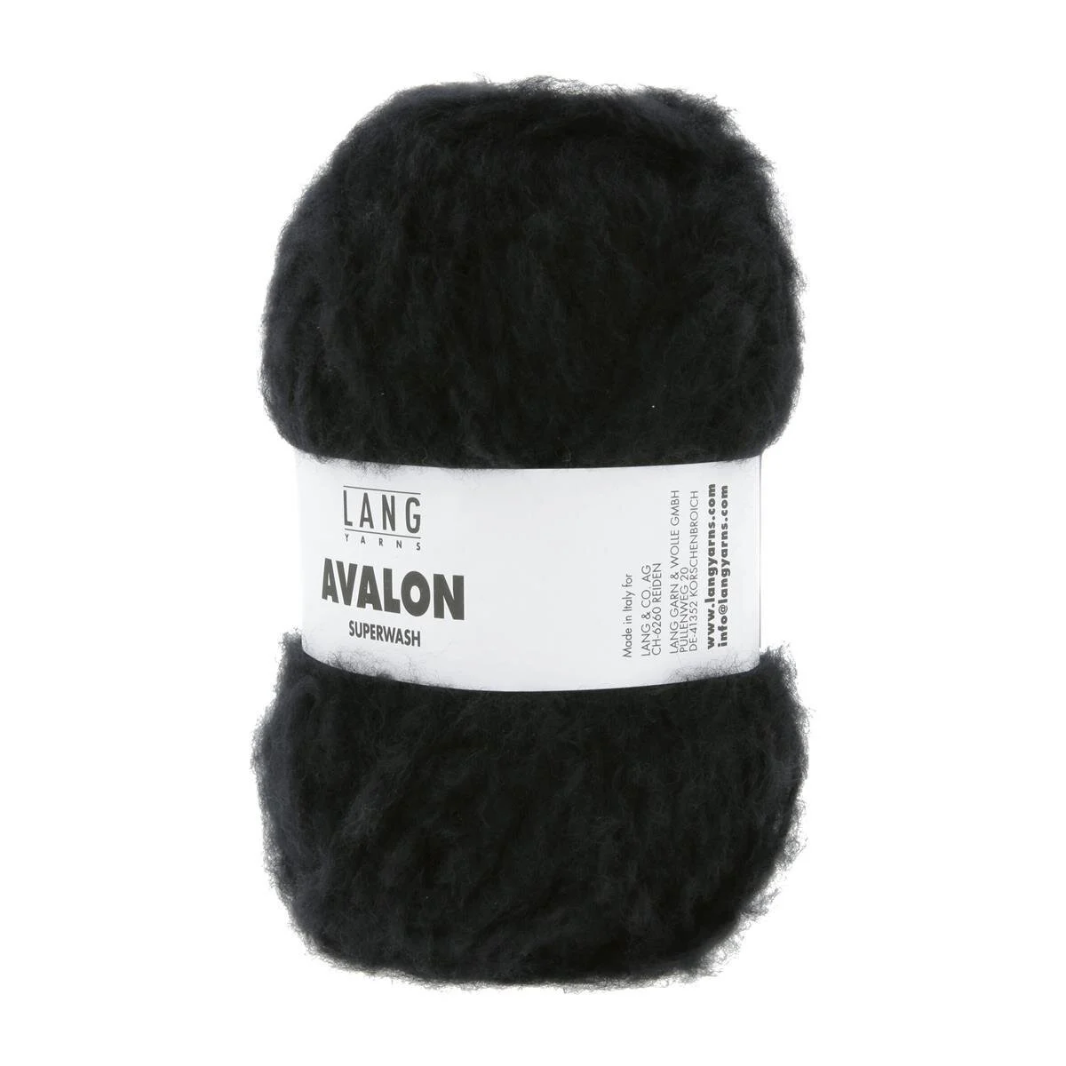 Lang Yarns - Avalon 0004 schwarz