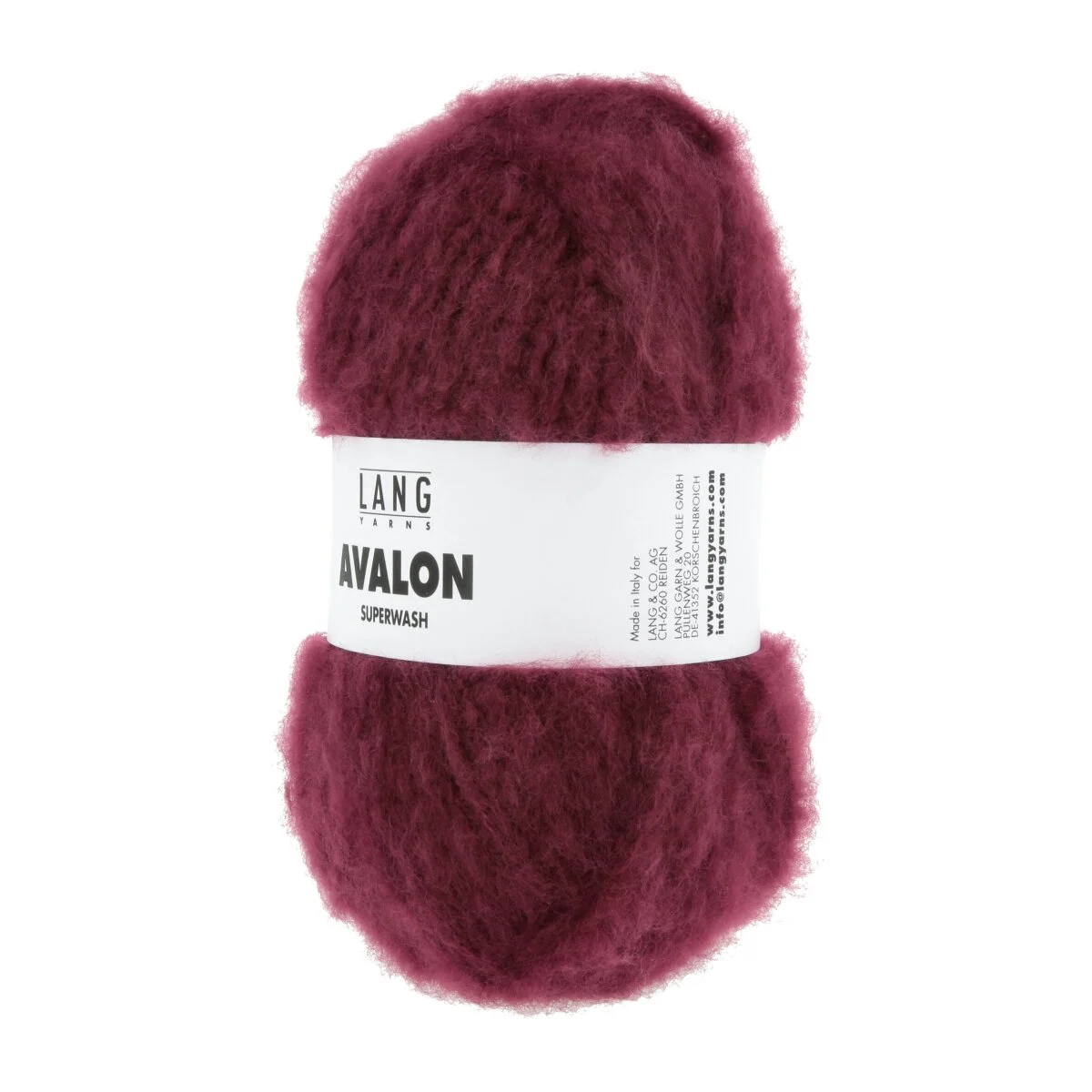 Lang Yarns - Avalon 0062 weinrot