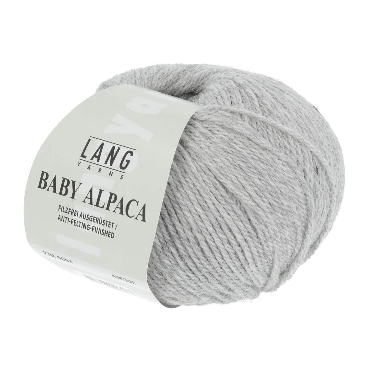 Lang Yarns - Baby Alpaca 0003 hellgrau melange