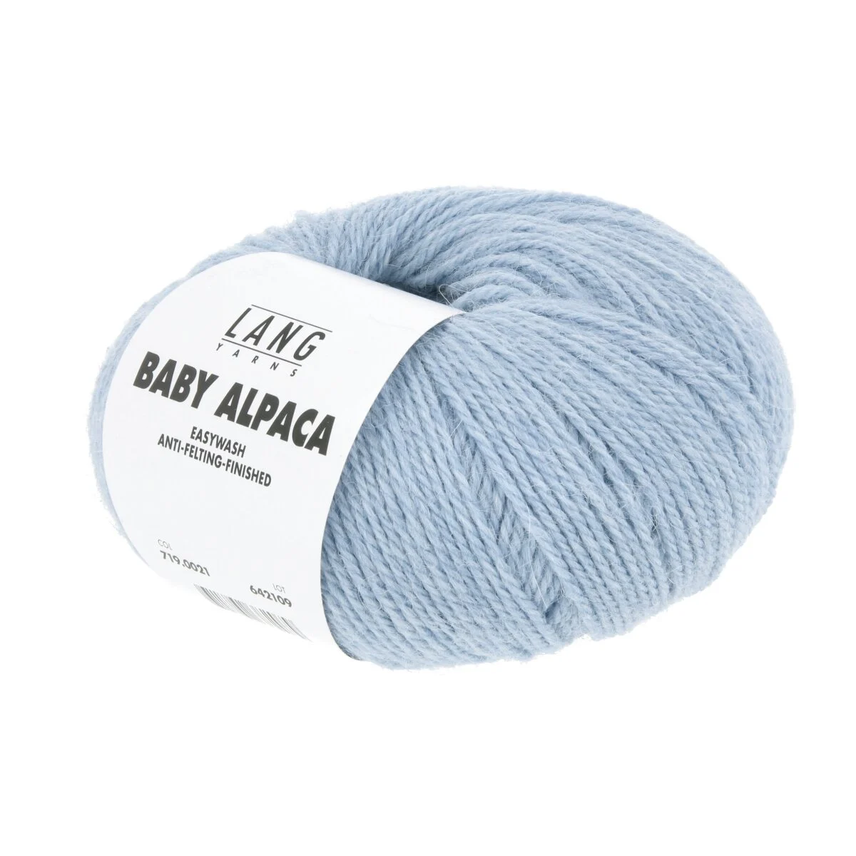 Lang Yarns - Baby Alpaca 0021 hellblau melange
