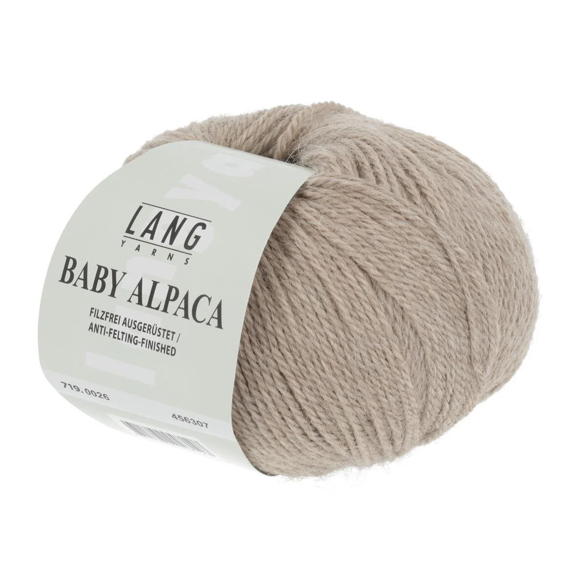 Lang Yarns - Baby Alpaca 0026 sand melange
