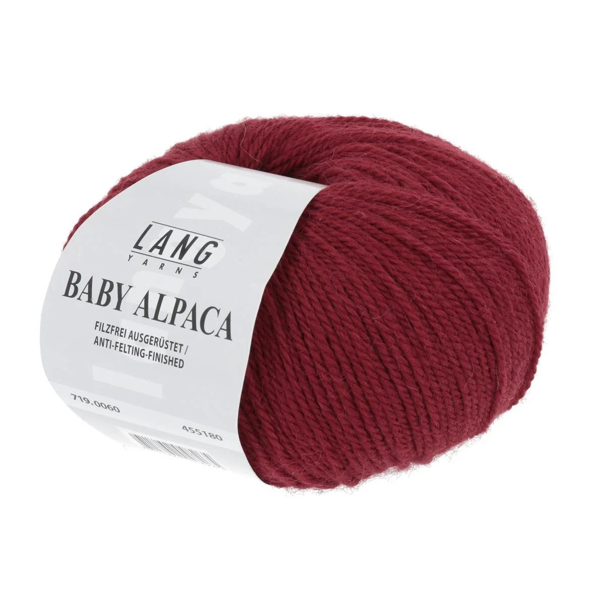 Lang Yarns - Baby Alpaca 0060 rot