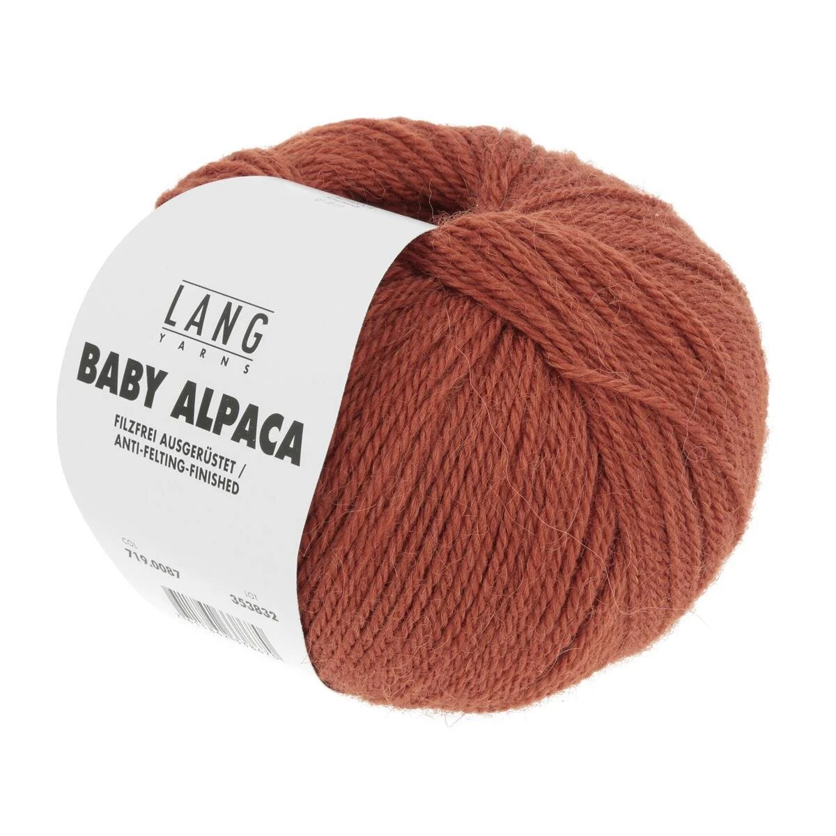 Lang Yarns - Baby Alpaca 0087 ziegel