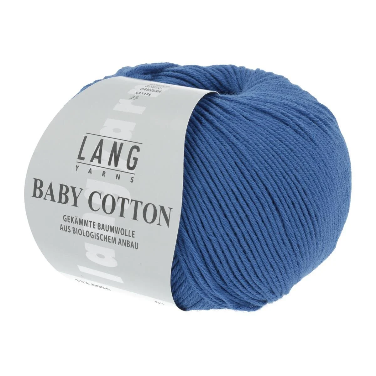 Lang Yarns - Baby Cotton 0006 blau