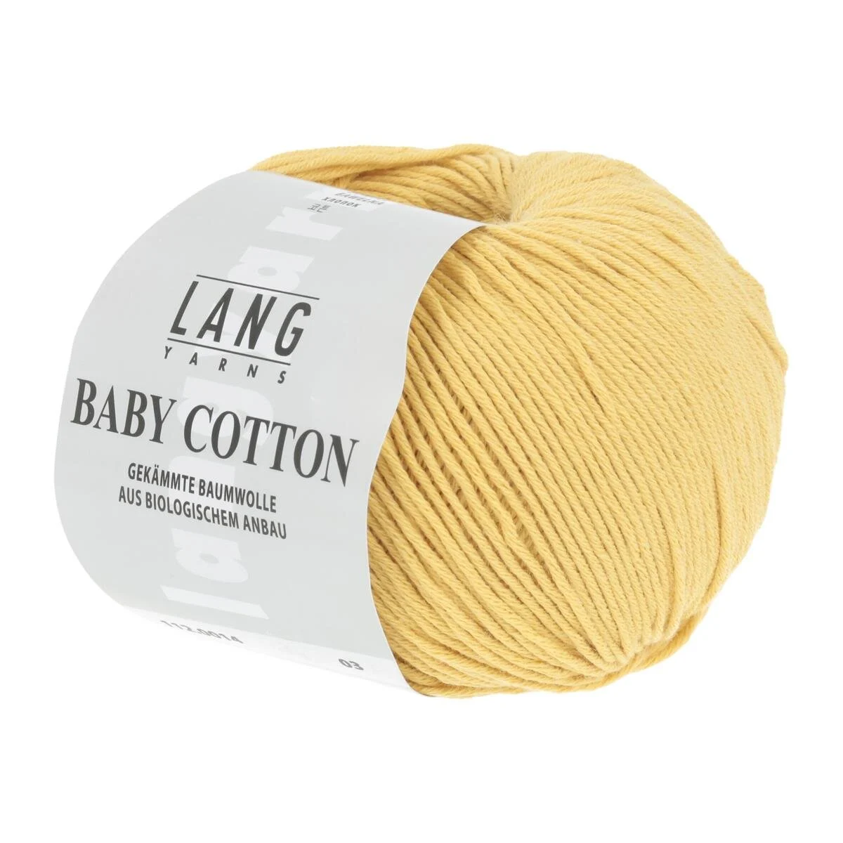 Lang Yarns - Baby Cotton 0014 gelb