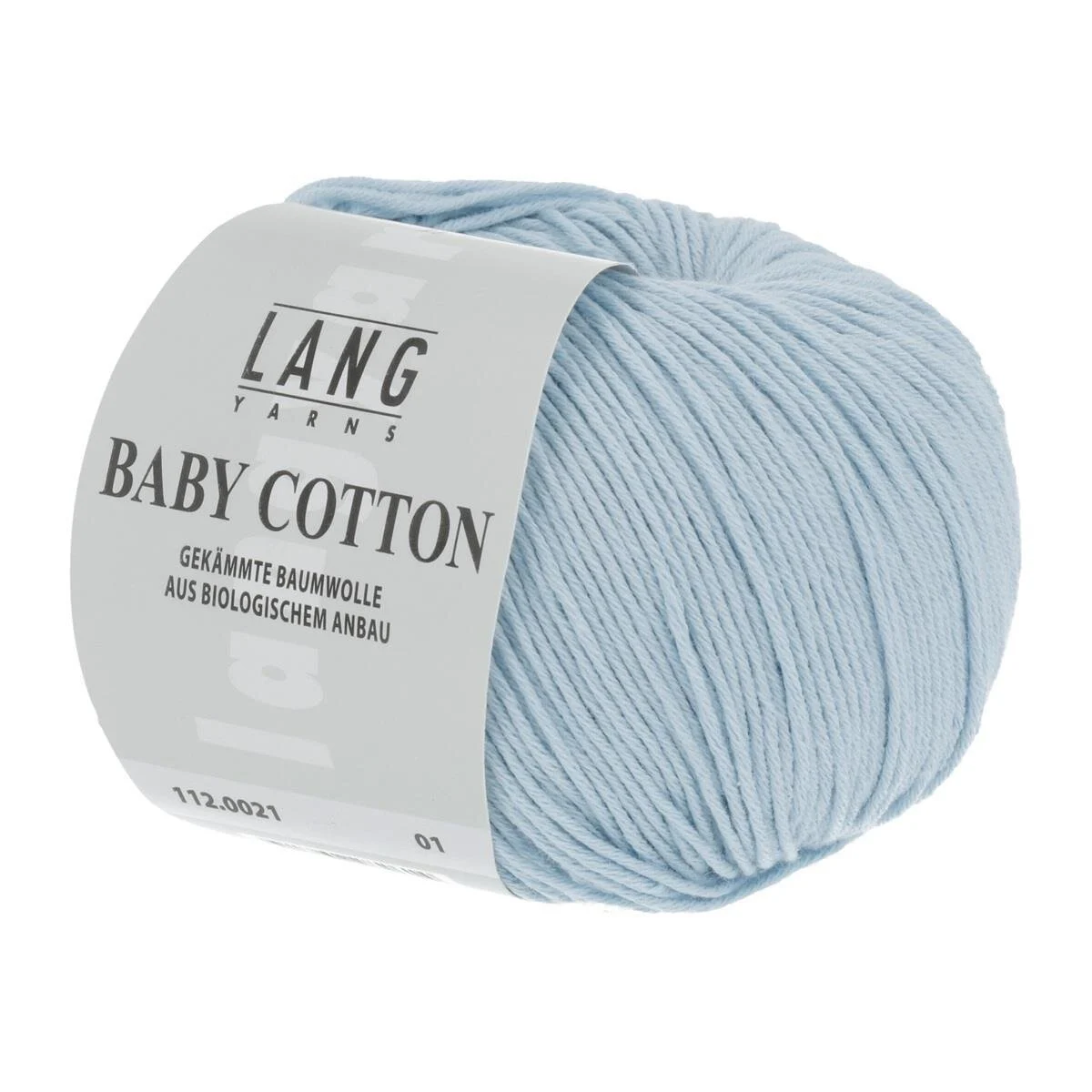 Lang Yarns - Baby Cotton 0021 himmelblau