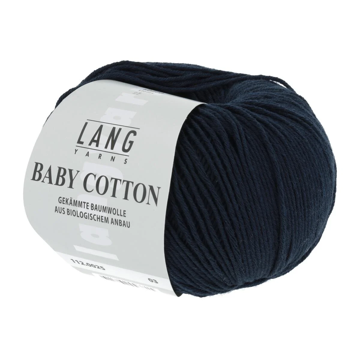 Lang Yarns - Baby Cotton 0025 marine