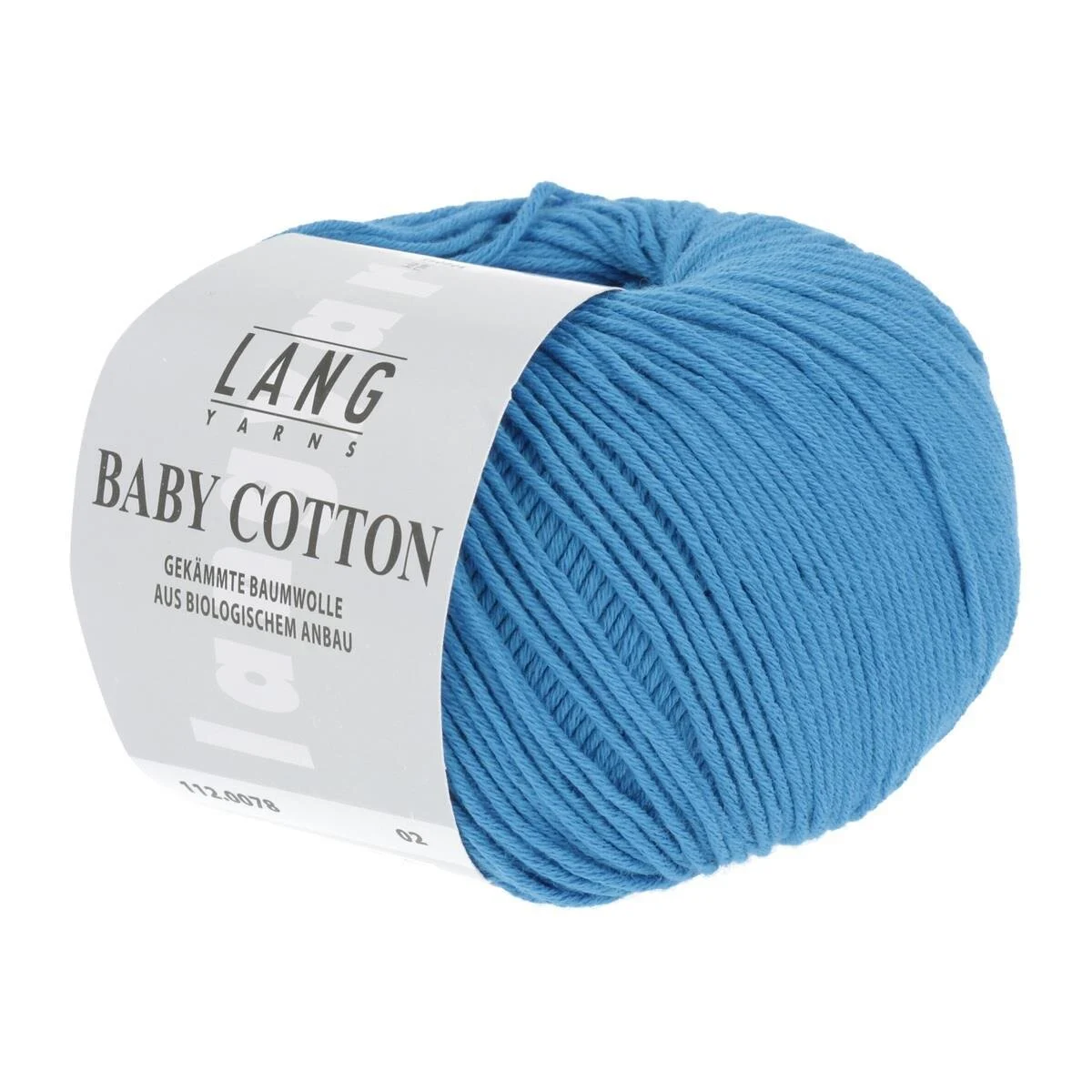 Lang Yarns - Baby Cotton 0078 türkis