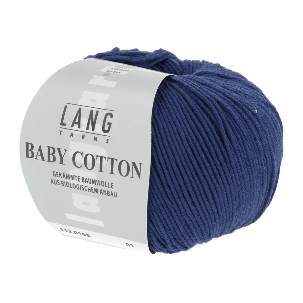 Lang Yarns - Baby Cotton 0106 dunkelblau