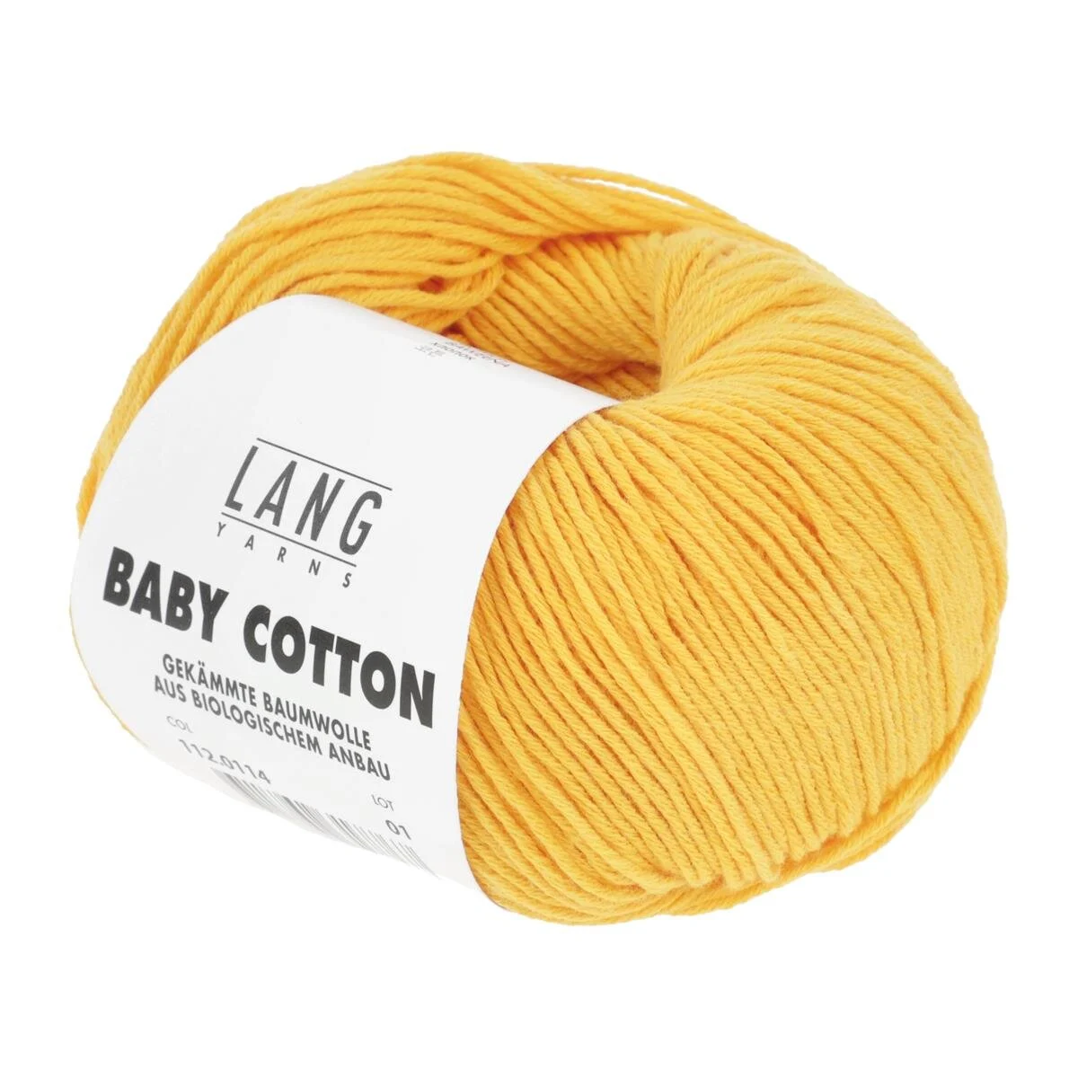 Lang Yarns - Baby Cotton 0114 sonnengelb
