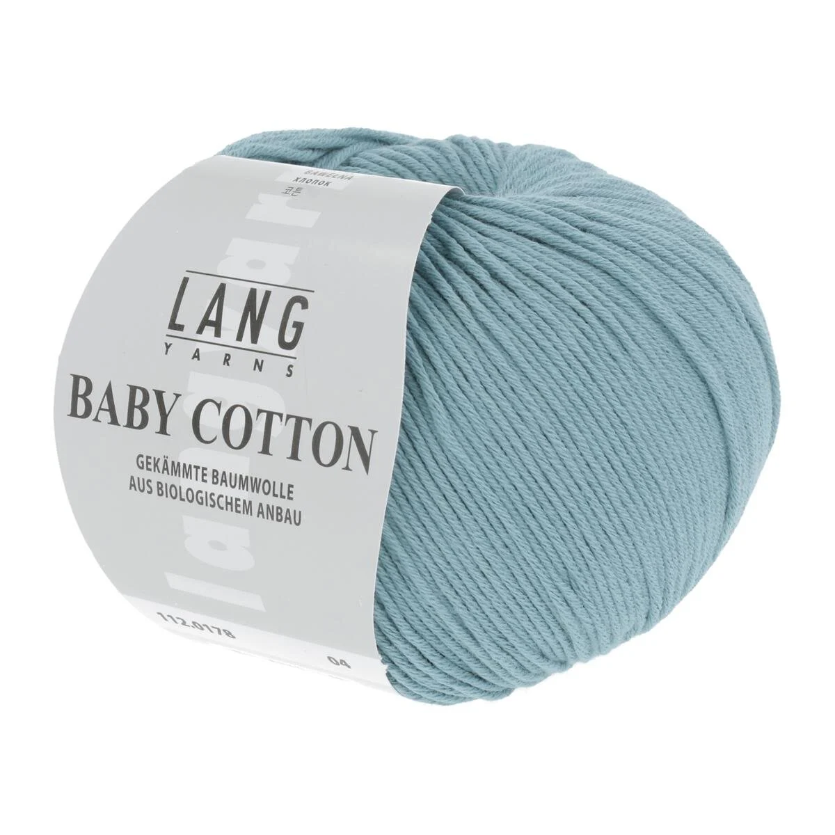 Lang Yarns - Baby Cotton 0178 türkis dunkel