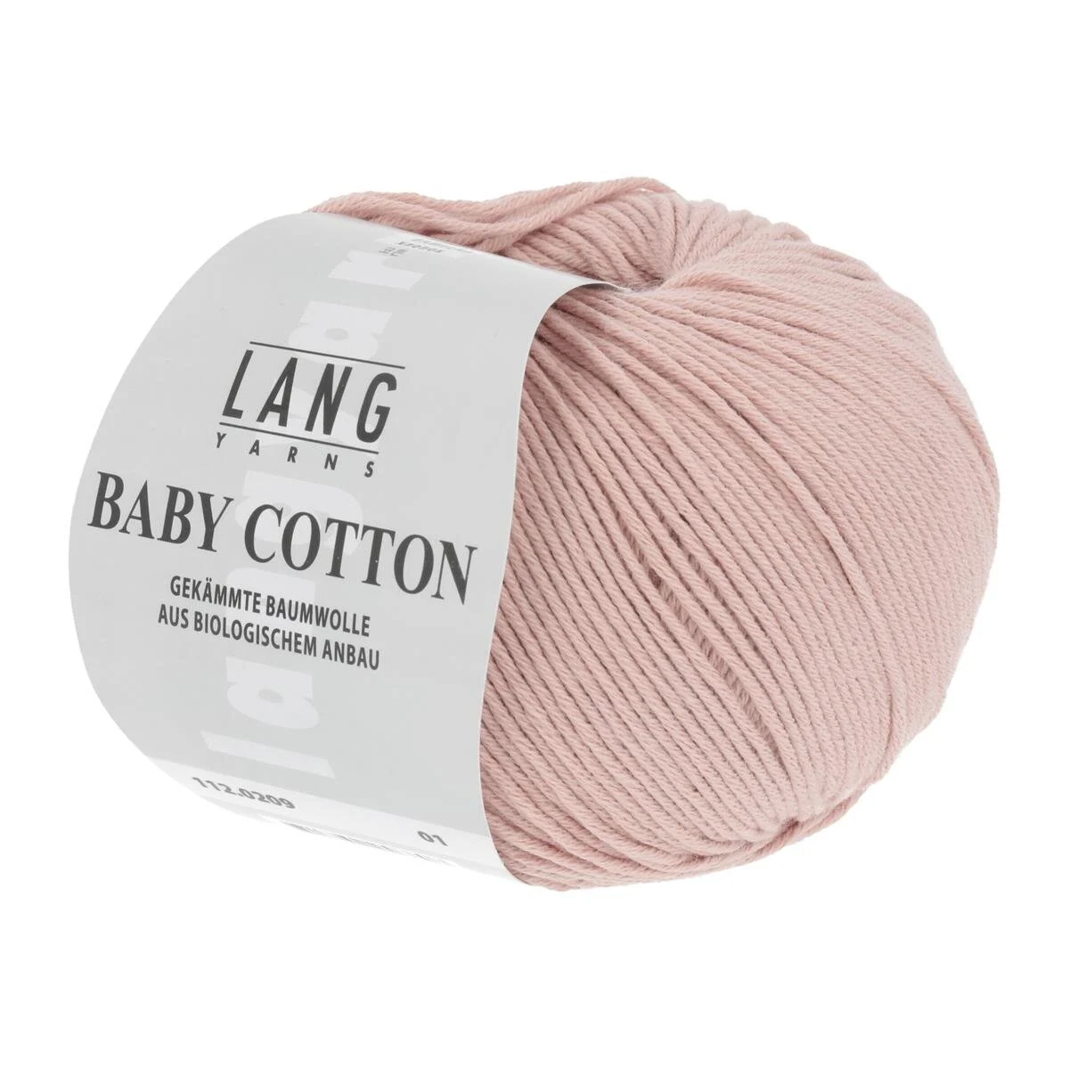 Lang Yarns - Baby Cotton 0209 dunkelrosa