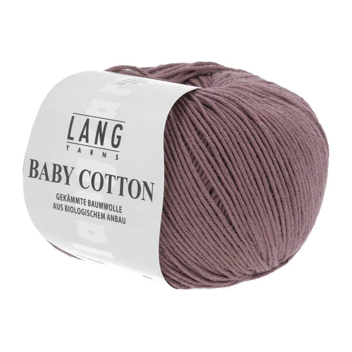 Lang Yarns - Baby Cotton 0248 altrosa dunkel