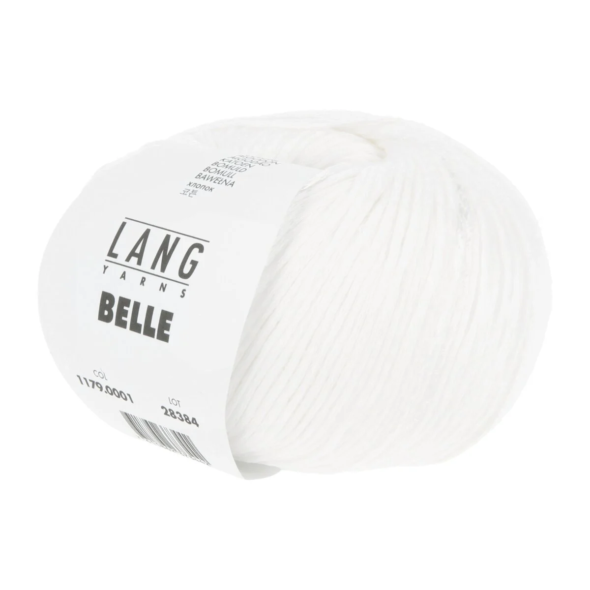 Lang Yarns - Belle 0001 weiss
