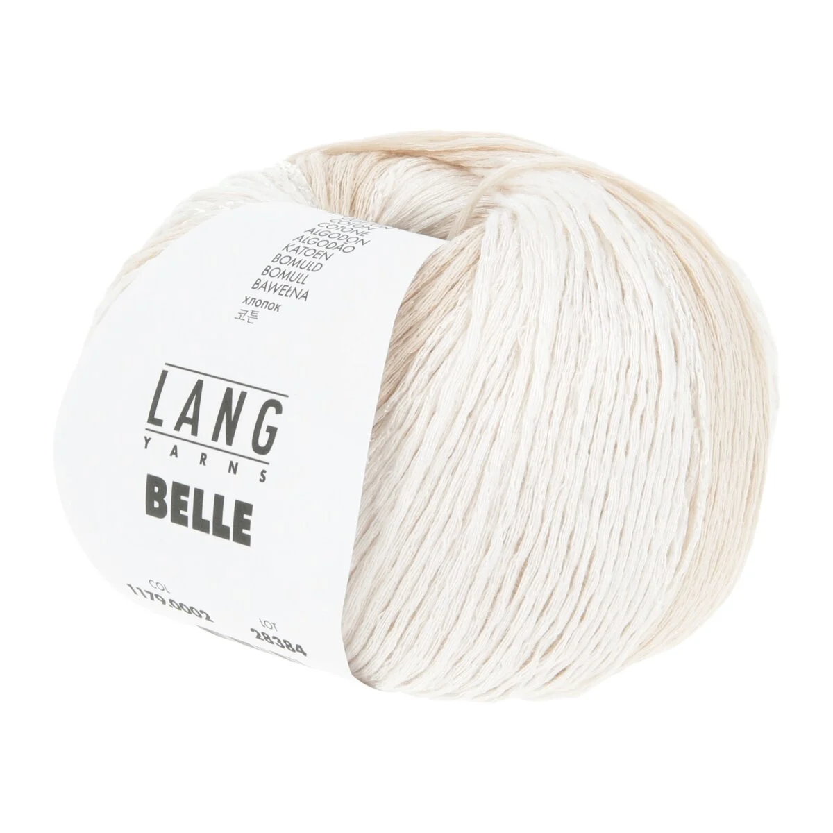 Lang Yarns - Belle 0002 ecru