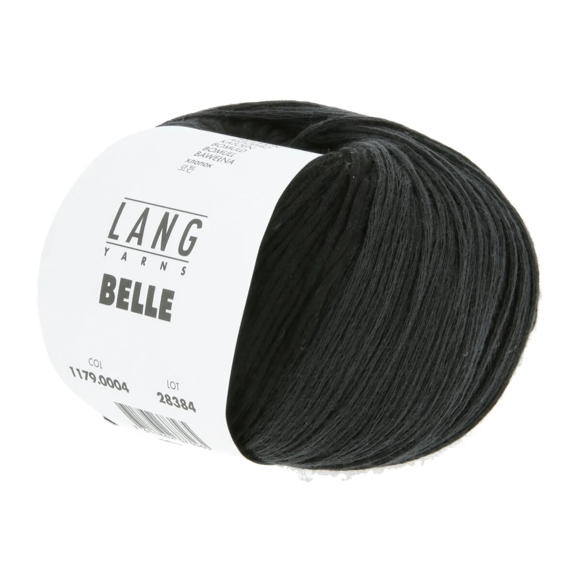 Lang Yarns - Belle 0004 schwarz