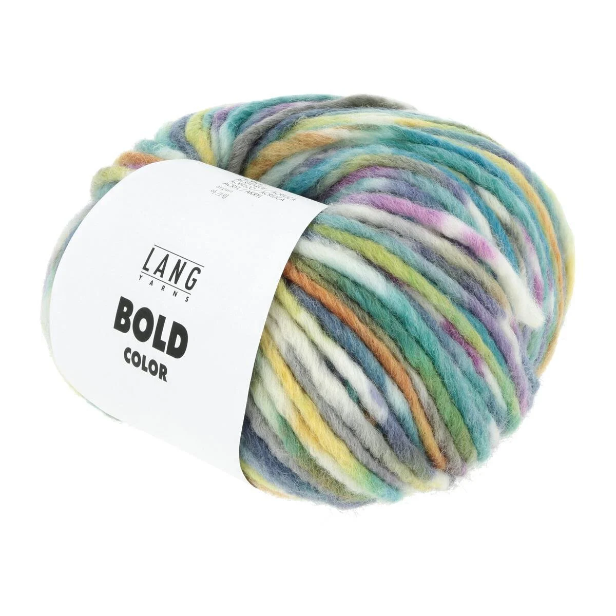 Lang Yarns - Bold Color 0012 türkis lime orange