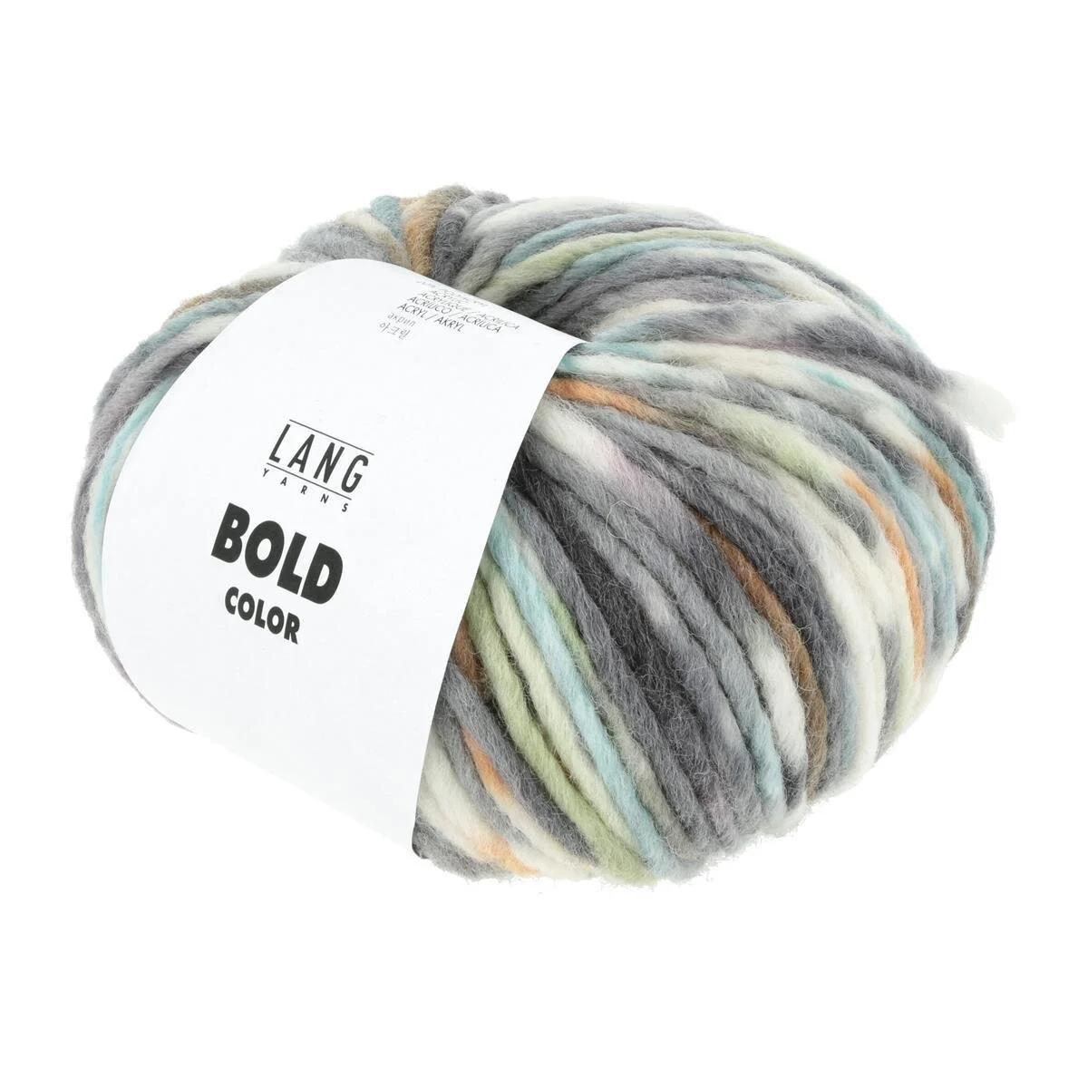 Lang Yarns - Bold Color 0015 rost schwarz grün