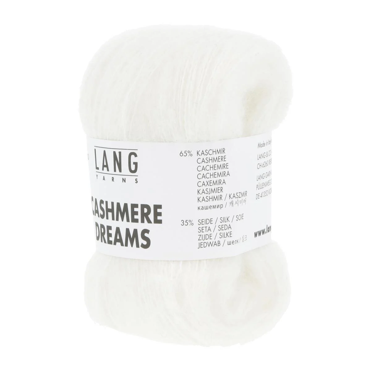 Lang Yarns - Cashmere Dreams 0001 weiß