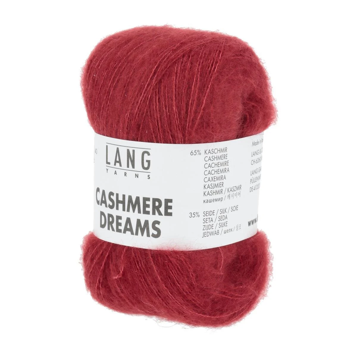 Lang Yarns - Cashmere Dreams 0060 rot